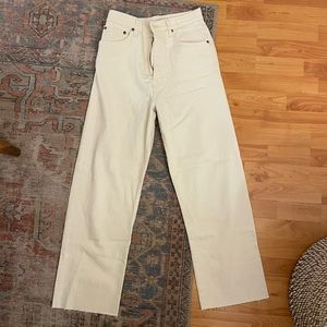 Imogene+Willie White Denim